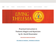 Tablet Screenshot of livingthelema.com